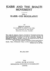 kabir and the bhagti movement