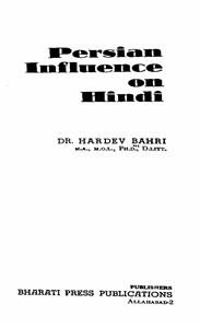 persian influence on hindi