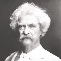Mark Twain's Photo'