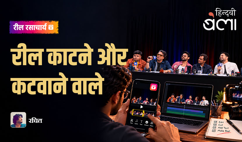 ‘रील रसाचार्य : रील काटने और कटवाने वाले’